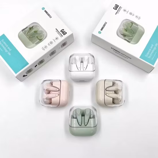 True Wireless Earbuds Touch Control with Wireless Charging Case Ipx5 Waterproof Stereo Earphones