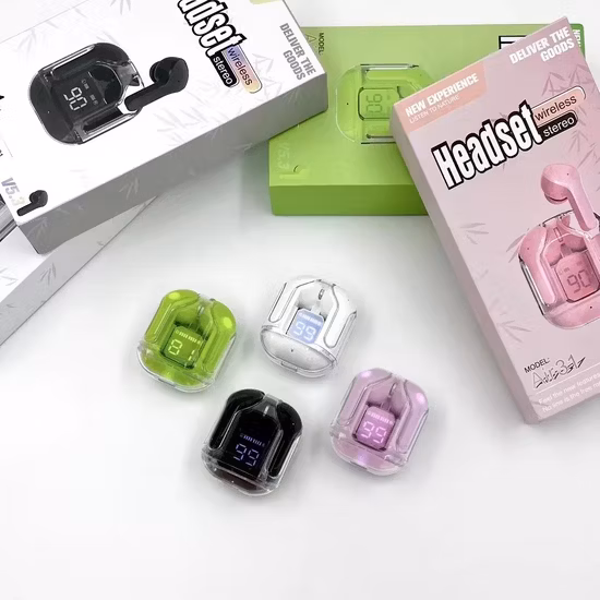True Wireless Earbuds Touch Control with Wireless Charging Case Ipx5 Waterproof Stereo Earphones